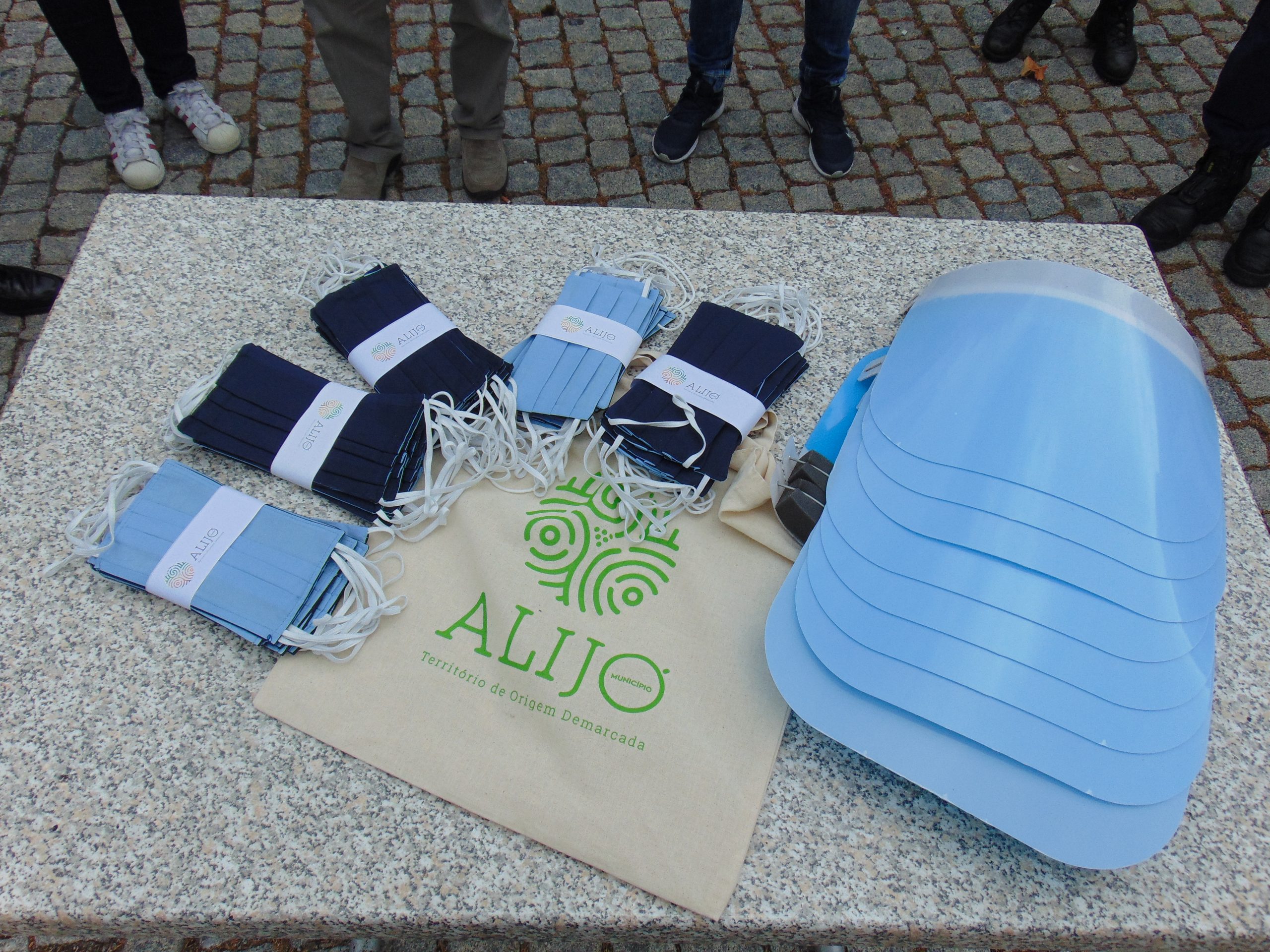 Câmara Municipal de Alijó oferece máscaras e viseiras