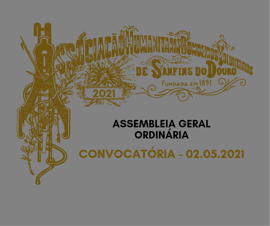Convocatória para Assembleia Geral Ordinária – 02.05.2021